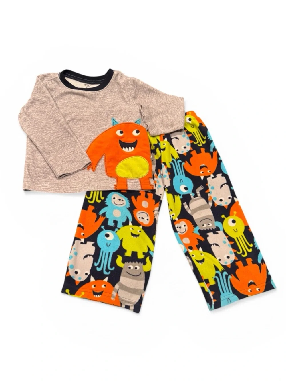 Carter’s Fleece 2 Piece Monster Pajama Set